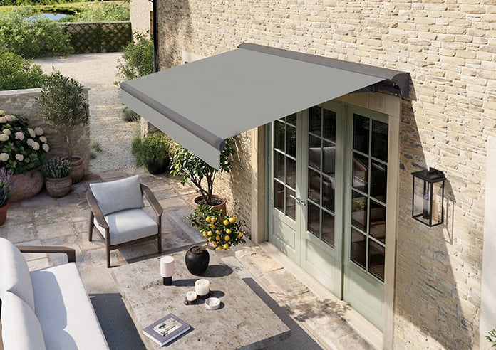 Solis, Light Grey - Open Cassette Awning - Image 3